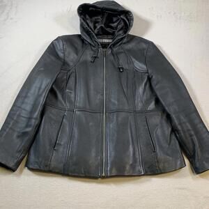 Kenneth Cole Genuine Leather Men’s Jacket |90’s Vintage G3 Apparel Size‎ Medium